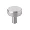 Gliderite Hardware 1-1/2 in. Solid Round Knurled Cabinet Knob - 5827-SN 5827-SN-1 - alternate 1